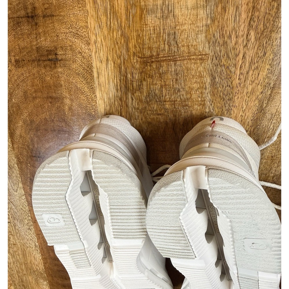 On Cloudnova 2 Women 9 Ice Sand White Sneakers CloudTec 3WE30222053 EU40.5 - Picture 8 of 10